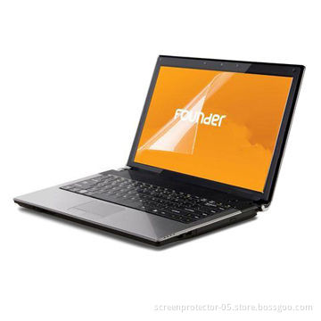 Crystal Protector for Clear Screens of Notebook, Made of Imported PET Material